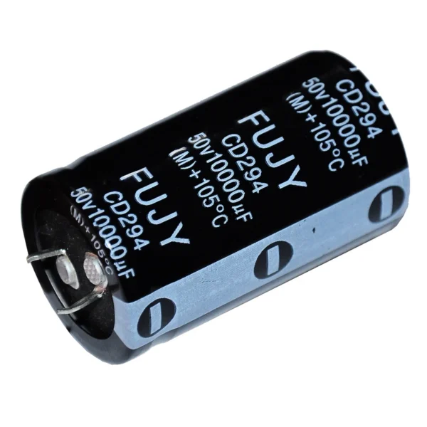 خازن الکترولیت 10000 میکرو فاراد فوجی مدل 50 ولت