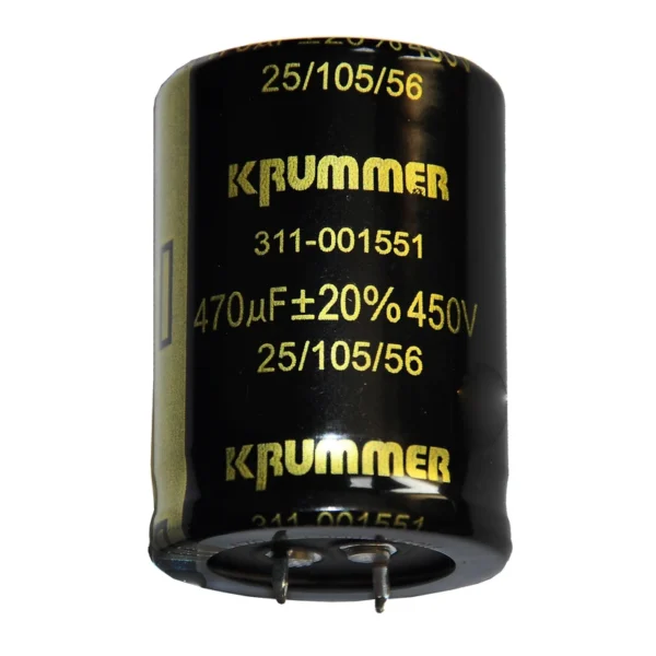 خازن الکترولیت 470 میکرو فاراد کرامر مدل 450