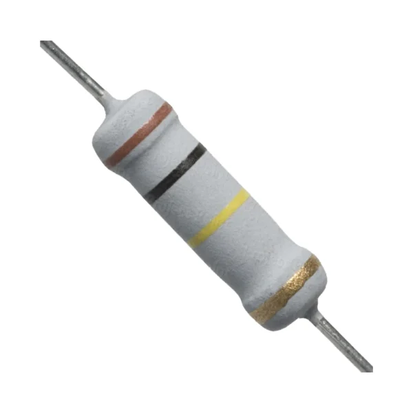 مقاومت 100 کیلو اهم 3 وات مدل 100K/3Wبسته 20 عددی