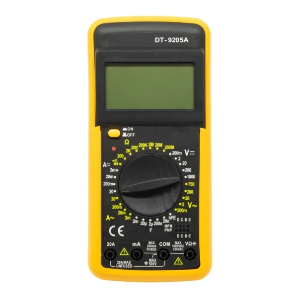 مولتی متر دیجیتال مدل 9205A