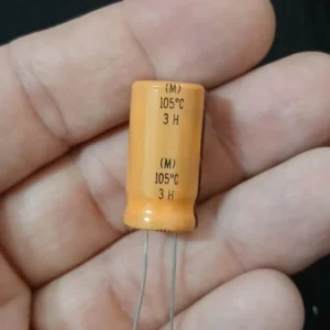 خازن الکترولیت 100 میکروفاراد 50 ولت کد 50V بسته 10 عددی - Image 2