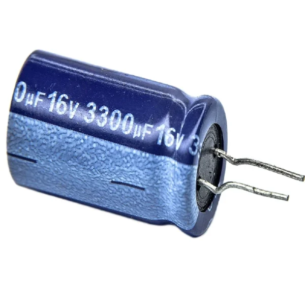 خازن الکترولیت 3300 میکروفاراد 16 ولت بسته 5 عددی