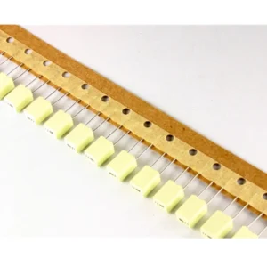 خازن پلی استر 22 نانوفاراد 400 ولت مدل nissei بسته 20 عددی - Image 2