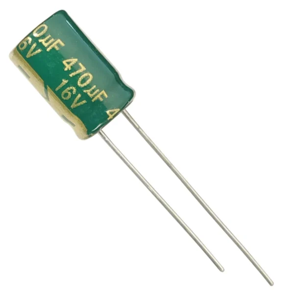 خازن الکترولیت 470 میکروفاراد هنزینگ مدل HX16V خازن الکترولیت 470 میکروفاراد هنزینگ مدل HX16V