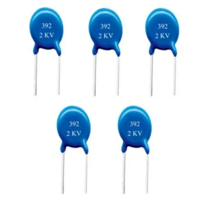خازن 3.9 نانو فاراد مدل 4kv بسته 5 عددی - Image 2