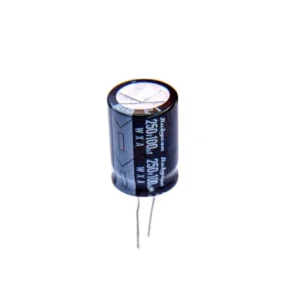 خازن الکترولیت 2200 میکروفاراد 10 ولت بسته 5 عددی نیچیکون مدل SK-220010