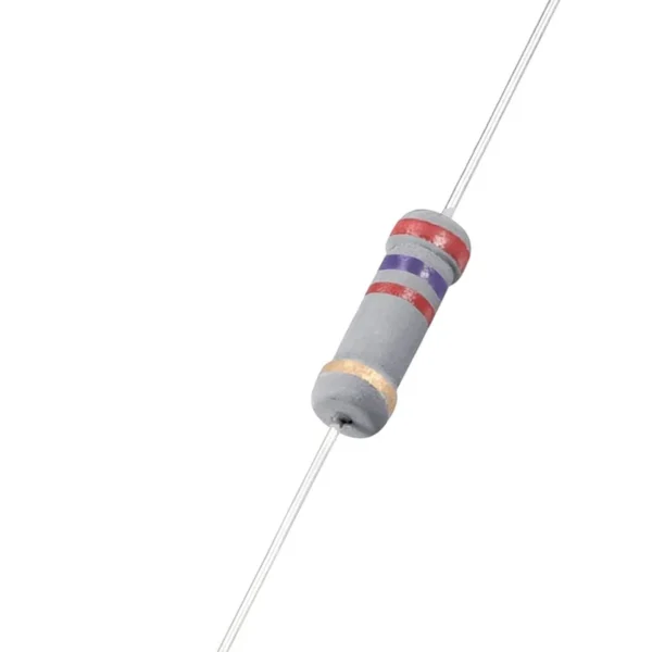 مقاومت 2.7 کیلو اهم 1 وات کد 2.7K/1W مقاومت 2.7 کیلو اهم 1 وات کد 2.7K/1W