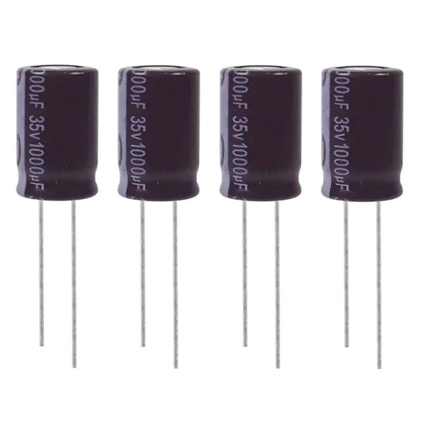 خازن الکترولیت 1000 میکروفاراد 35 ولت بسته 5 عددی