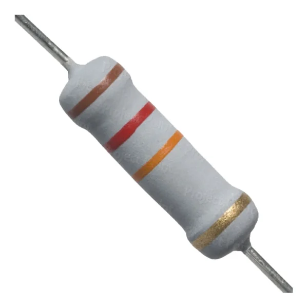 مقاومت 12 کیلو اهم 1 وات کد 12K/1W