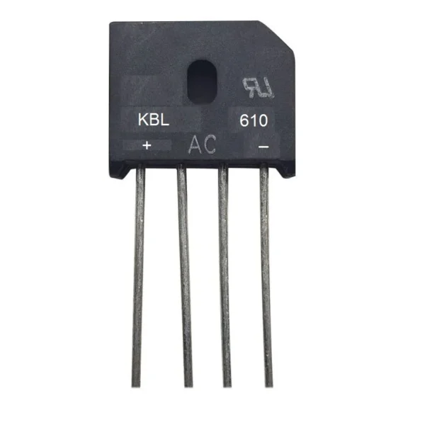 پل دیود 6 آمپر 1000 ولت مدل KBL610