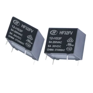 رله الکترونیکی 12 ولت 5 آمپر هونگفا مدل HF32FV/012-HS3F