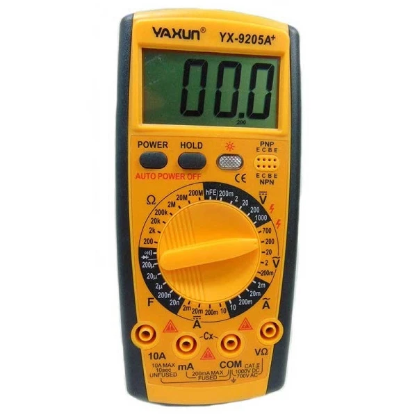 مولتی متر دیجیتال یاکسون مدل YX 9205A PLUS