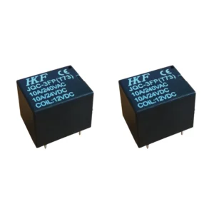 رله 12 ولت 10 آمپر اچ کا اف مدل JQC-3FP