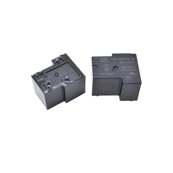 رله کولری 24 ولت و 40 آمپر هونگفا مدل HF165FD-G/24-HY1STF
