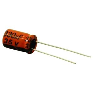 خازن الکترولیتی 330 میکرو فاراد 35 ولت کد 01