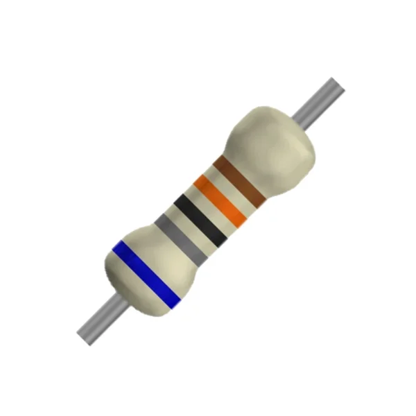 مقاومت 680 کیلو اهم 1/8 وات مدل 680