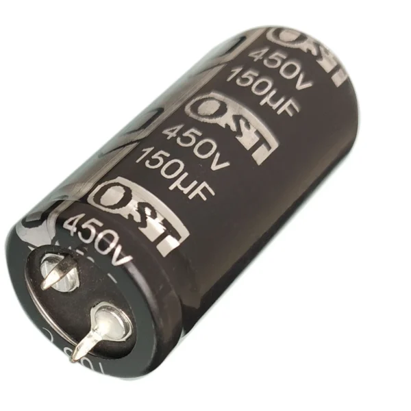 خازن الکترولیت 150 میکروفاراد مدل OST450 خازن الکترولیت 150 میکروفاراد مدل OST450
