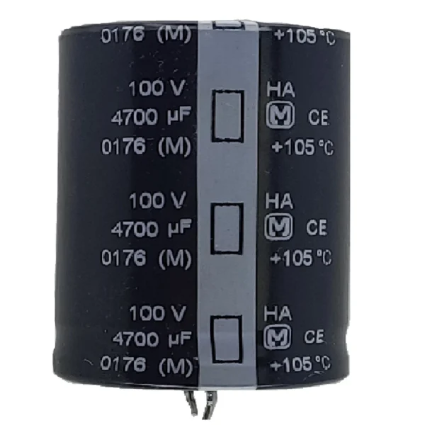 خازن الکترولیت 4700 میکروفاراد کد 100V
