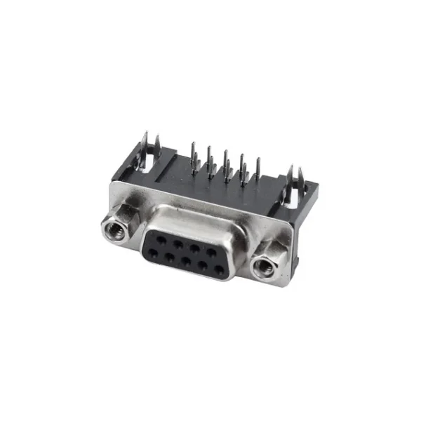 کانکتور سریال مادگی 9 پین مدل DB9-Right.Angle