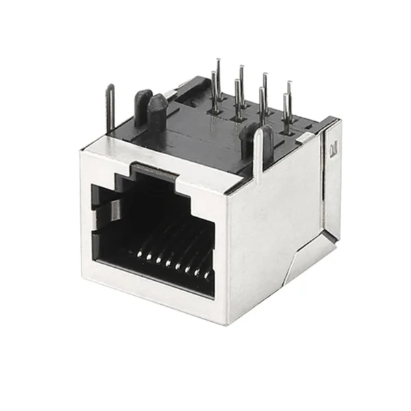 کانکتور مادگی شبکه مدل 8Pin-90Deg-PCB.Mount