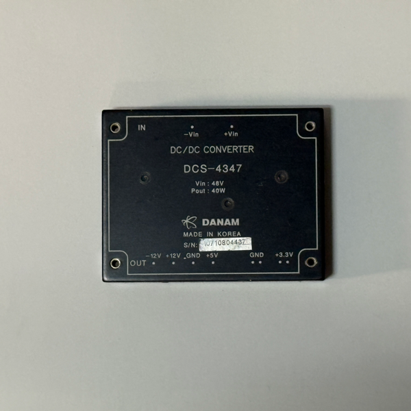 مبدل dc به dc با خروجی +12 , 12- ,3.3 و ورودی 48 ولت مدل dcs4347