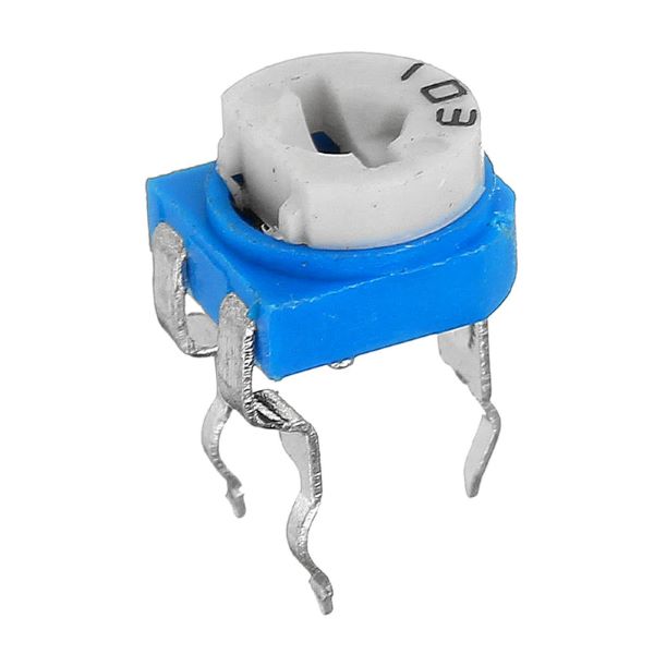 مقاومت پتانسیومتر 10 کیلو اهم کد P34 بسته 4 عددی