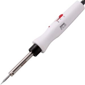 هویه 40 وات سومو مدل SM-121 توان ۴۰ وات سایر توضیحات - دارای کیفیت مناسب - دارای کلید کار دو وضعیتی - قابلیت خاموش کردن هویه هویه 40 وات سومو مدل SM-121